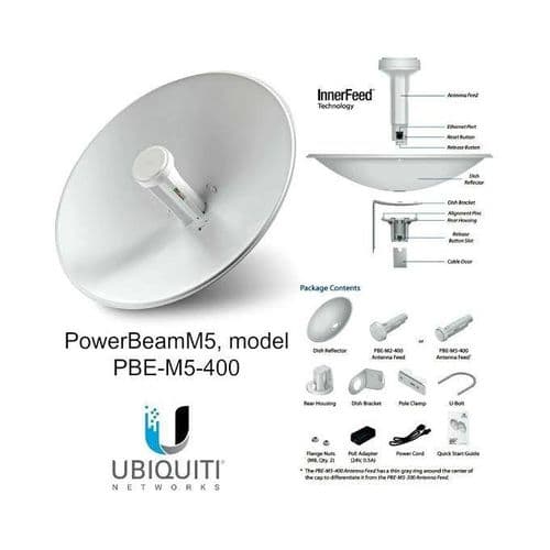 Ubiquiti Networks Ubiquiti AirMAX PowerBeam M5 PBE-M5-400